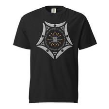 Listing image for Buga Sphere Shirt Alien UFO UAP Science Technology Graphic Tee Sci Fi Circuit