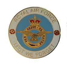 Listing image for Royal Air Force Lest We Forget Challenge Coin - Officially Licensed Merchandise